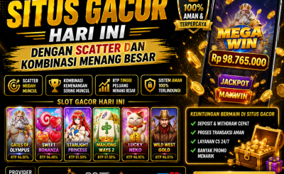 Bocoran Situs Gacor Hari Ini dengan Scatter dan Kombinasi Menang Besar