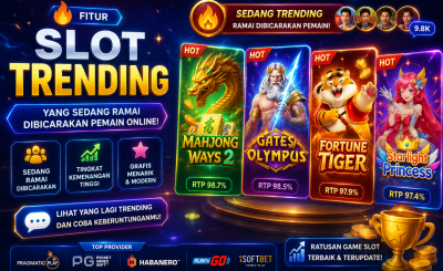 Fitur Slot Trending yang Sedang Ramai Dibicarakan Pemain Online
